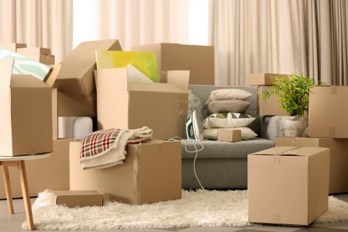 Move-day loading and transport for a Kingston office relocation