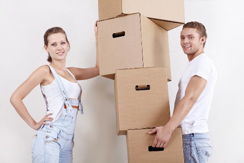 Removal team planning a house move in Kingston upon Thames