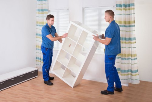 Experienced removal team completing a Kingston upon Thames move