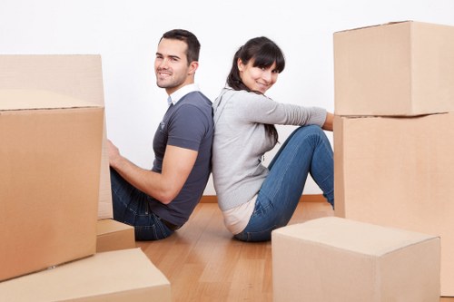 Packing and loading furniture for a Kingston Upon Thames house move