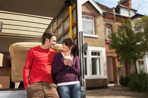 Furniture preparation for a Kingston upon Thames move
