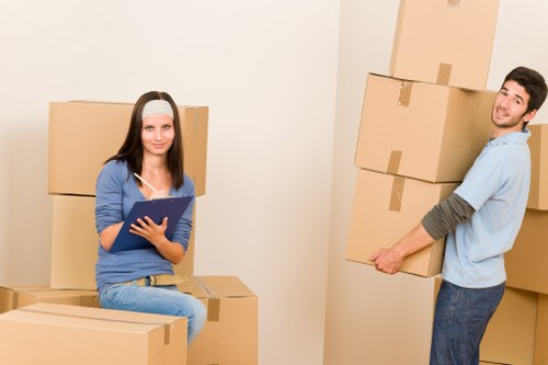 Professional removal van service navigating Kingston upon Thames streets